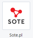 Logo SOTE w integracjach na stronie Furgonetka