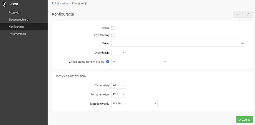 Enabling Paczkomats in Soteshop