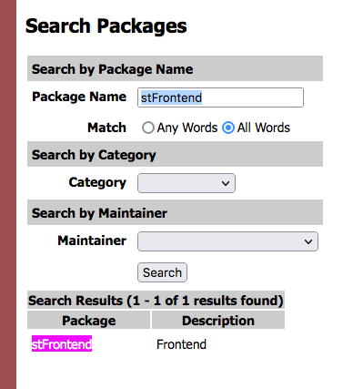 Searching for Soteshp packages on pear.sote.pl