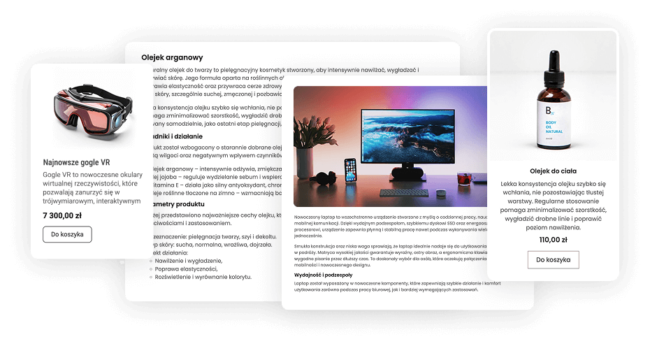 Generuj opisy AI dla produktów