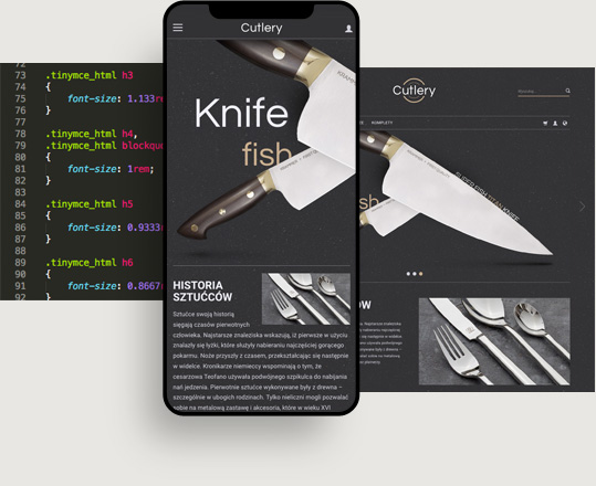 Grafika sklepu internetowego SOTESHOP