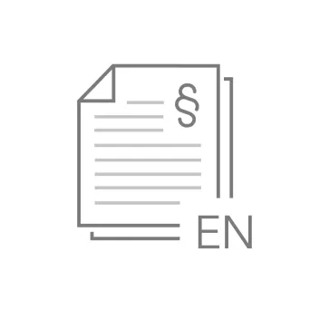 Regulamin sklepu internetowego - wersja angielska